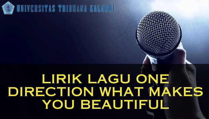 Lirik Lagu One Direction What Makes You Beautiful